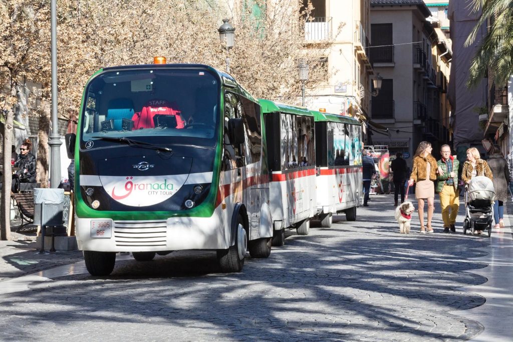 Tren turístico de Granada