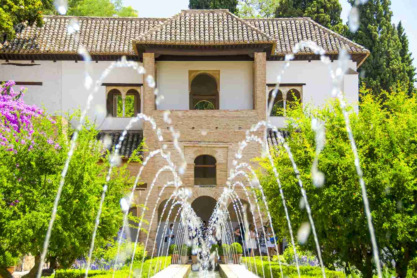 Entrada Jardines de la Alhambra y Generalife