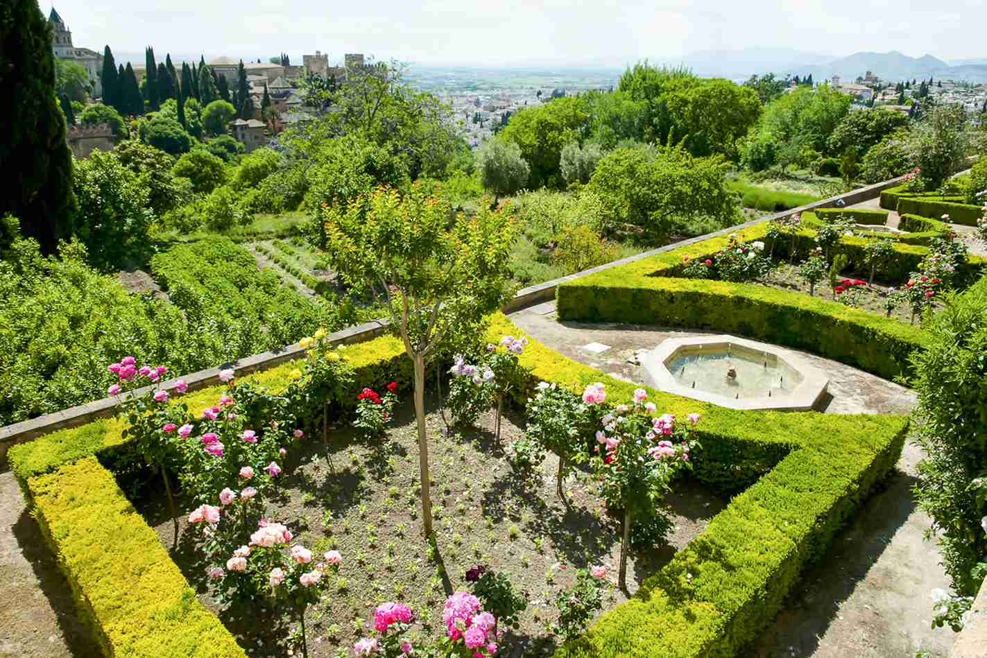 Entrada Jardines de la Alhambra y Generalife